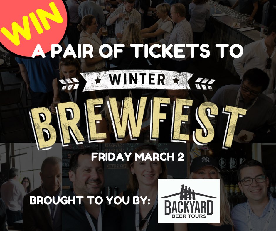 Attention #CraftBeer lovers, BBT wants to send you to <a href="/BrewfestToronto/">Toronto Winter Brewfest</a> at the CNE on March 2nd! To be entered for a chance to #WIN like THIS post and retweet this contest! Cheers for #allthebeers 🍻🍻🍻 We are #Toronto’s Brewery Tour!  #thesix #exploreto #drinklocal