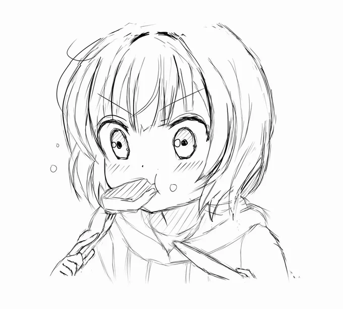ここで轟沈した。(4月号より模写) 