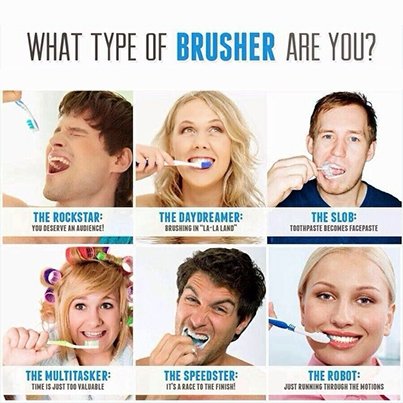 What type of brusher are you?