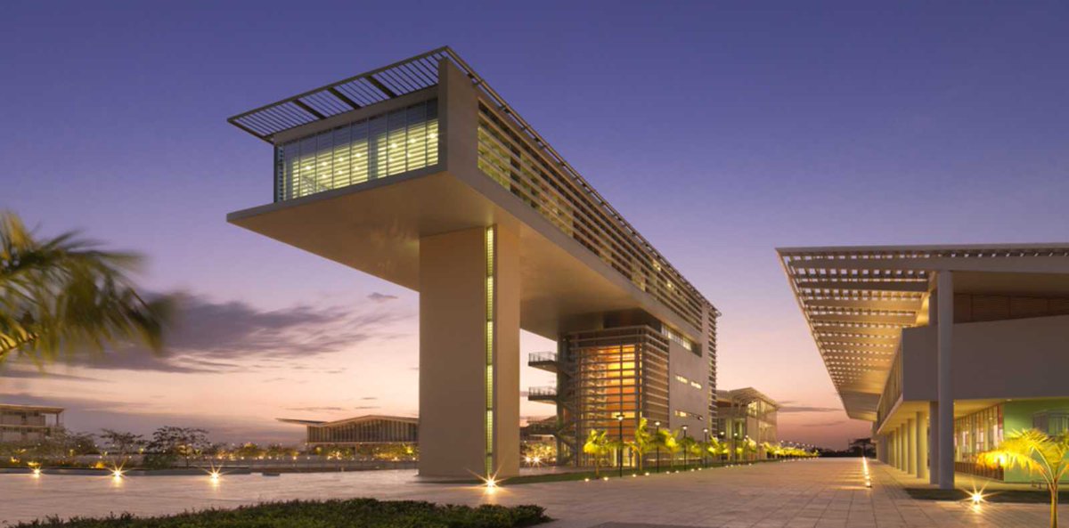 jeymasa's tweet image. Université d’ #Angola projet architecturale d’une des plus grandes compagnies d’architecture @perkinswill ! Le genre de campus qui te donne envie de vivre au campus. #Afritecture que j’apprécie 💡