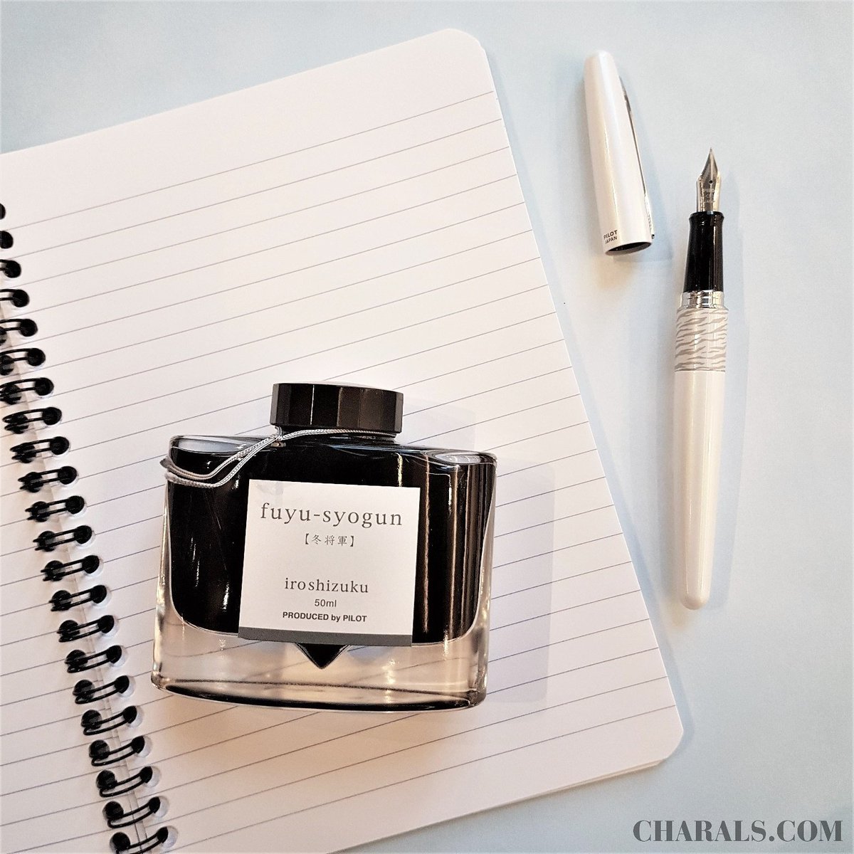 charalsboutique's tweet photo. The Pilot MR in White Tiger is here! Pairs great with Iro Shizuku ink. #pilot #pilotmr #fountainpen #whitetiger #fpn #iroshizuku #iroshizukuink #artofwriting #calligraphy #shoplocalvancouver #robsonstreet #yaletown #charals #myvancity #dailyhivevan #artslandiayvr #districtlocal https://t.co/Yh5QFym3YC