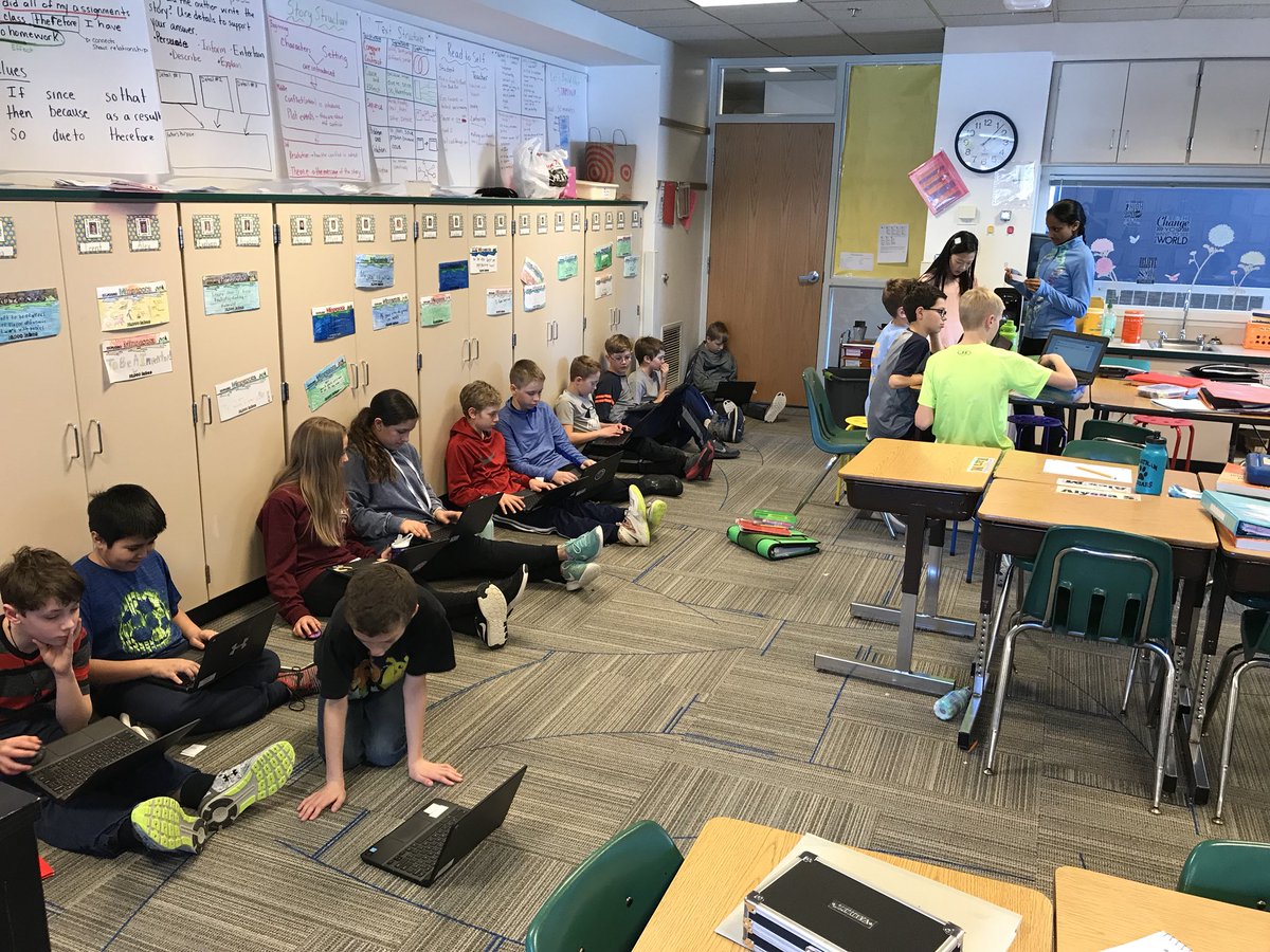 MrsStrigle's tweet photo. Learning about the Stock Market! Students will be applying their learning to real world application. Thank you Mrs. Oster for helping us get started! #PreAlgebraRocks @OsterChris https://t.co/vFRzzw737R