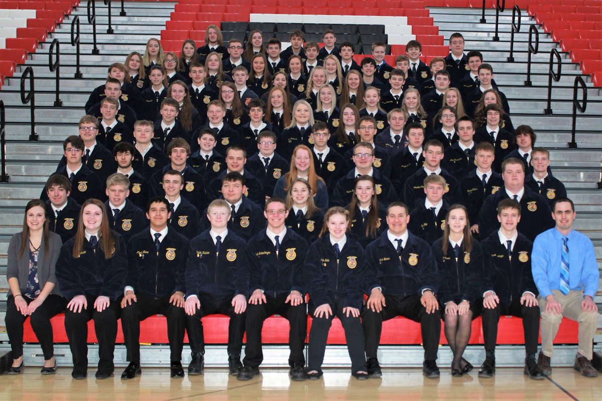 OsbornMitch's tweet photo. HCHS FFA celebrating National FFA week.  A big thank you for breakfast pizza this morning got HS staff! https://t.co/q5kosbArlw