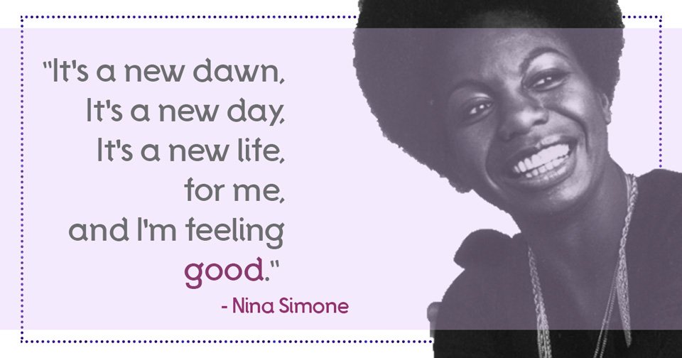Happy Birthday to a legend, Nina Simone. 