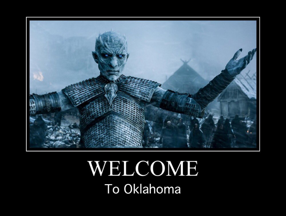 #winteriscoming #myoklahoma