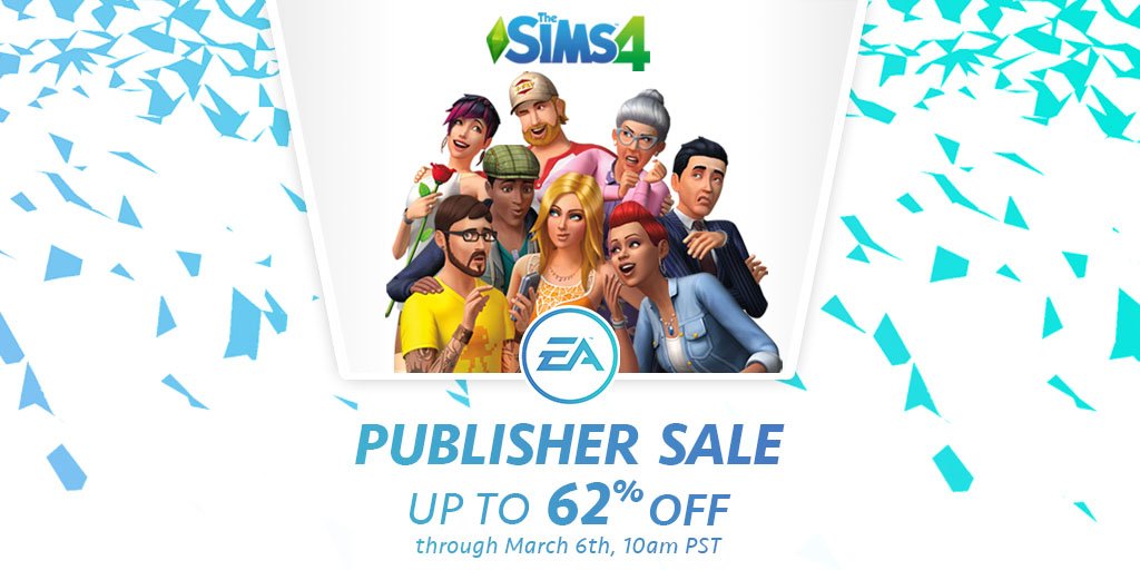 Have you been eyeing #TheSims4? Now’s the time to jump in.  Save big until March 6th!   
bit.ly/2ofUf4g