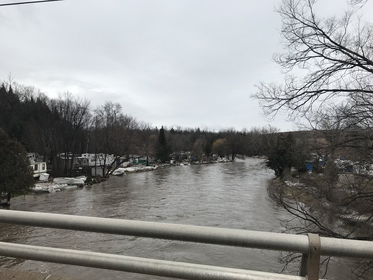 With recent warm temperatures and melting snow, stay clear of rivers, creeks, ponds and other bodies of water. Rising water levels have produced flood conditions in some areas along with fast-flowing waterways that can pose a significant threat to safety.