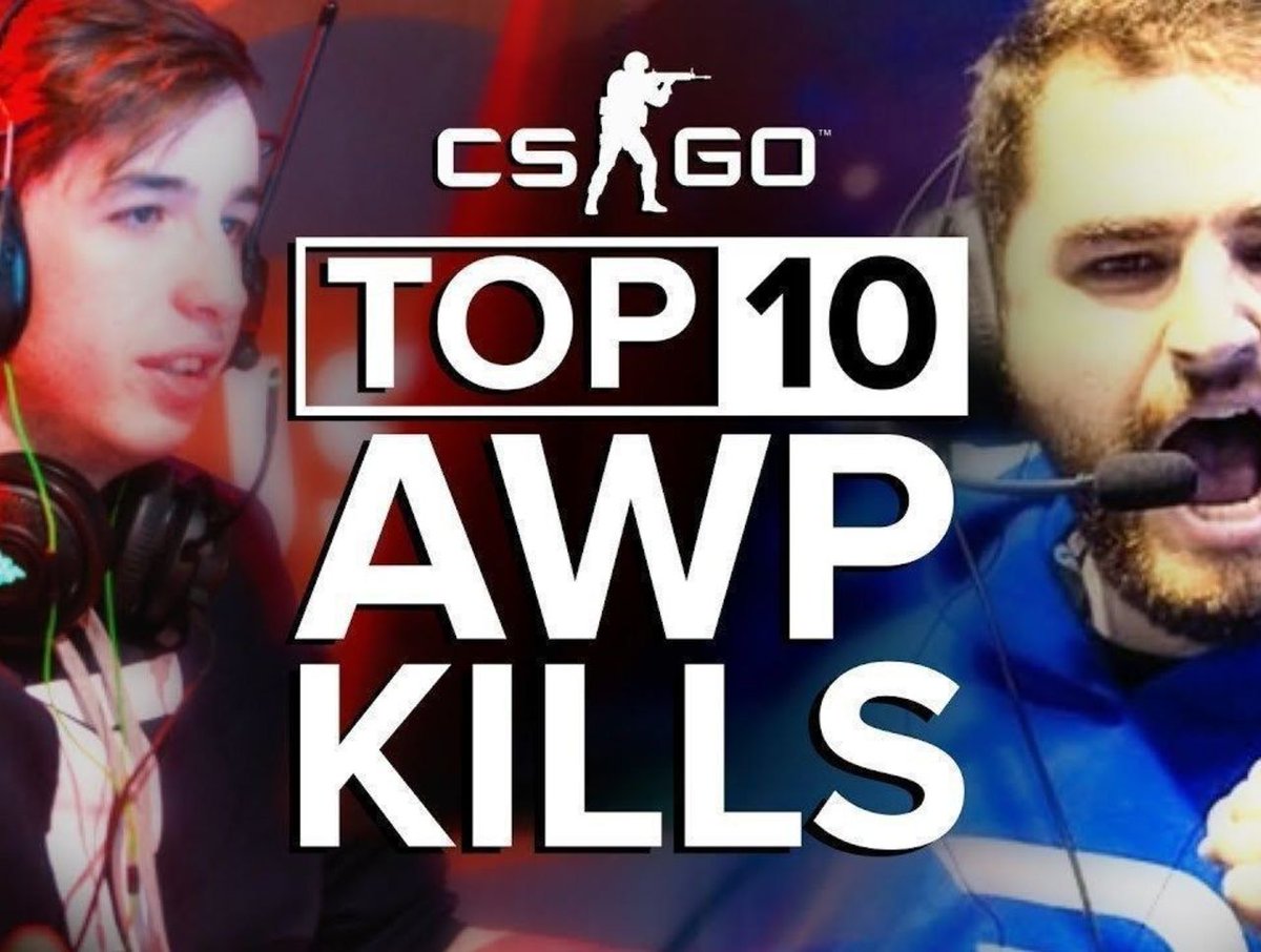 theScoreCSGO's tweet image. The Top 10 AWP Kills in Competitive CS:GO thesco.re/2BGPZCh