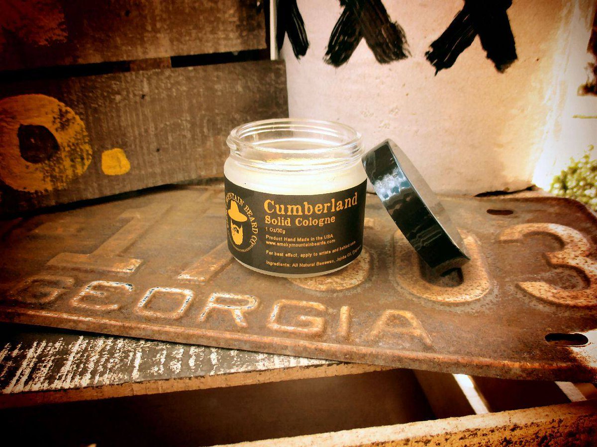 smokymountainb's tweet photo. We've taken our clean and sporty Cumberland scent, and made a Solid Cologne out of it.
#smokymountainbeards #beardknowlege #manlybeard #growabeard #beardsrule #UpYourBeardGame #beardkit #beardsaretheanswer #beardpower #beard #beardedmen #beards

https://t.co/nyIkmnnAiJ https://t.co/NJLG0f0fOM