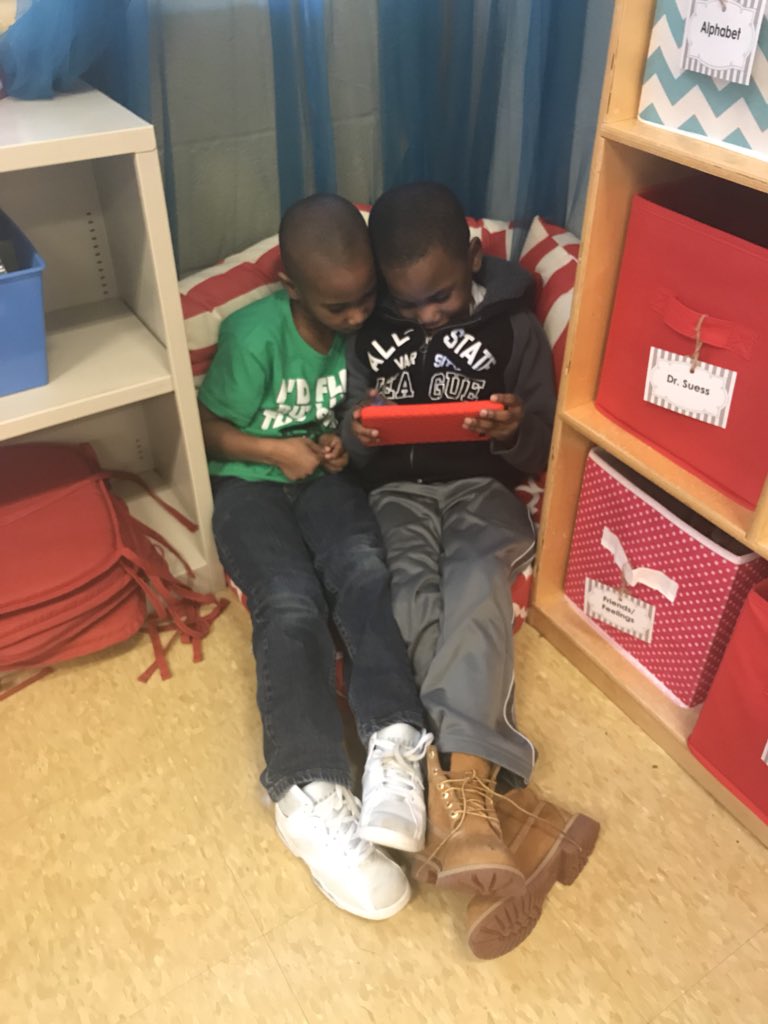 My students are SO excited about our new classroom tablets! We can’t wait to use them in our learning! Thank you Donors Choose! <a href="/WilsonElementa2/">Wilson Elementary Sc</a>