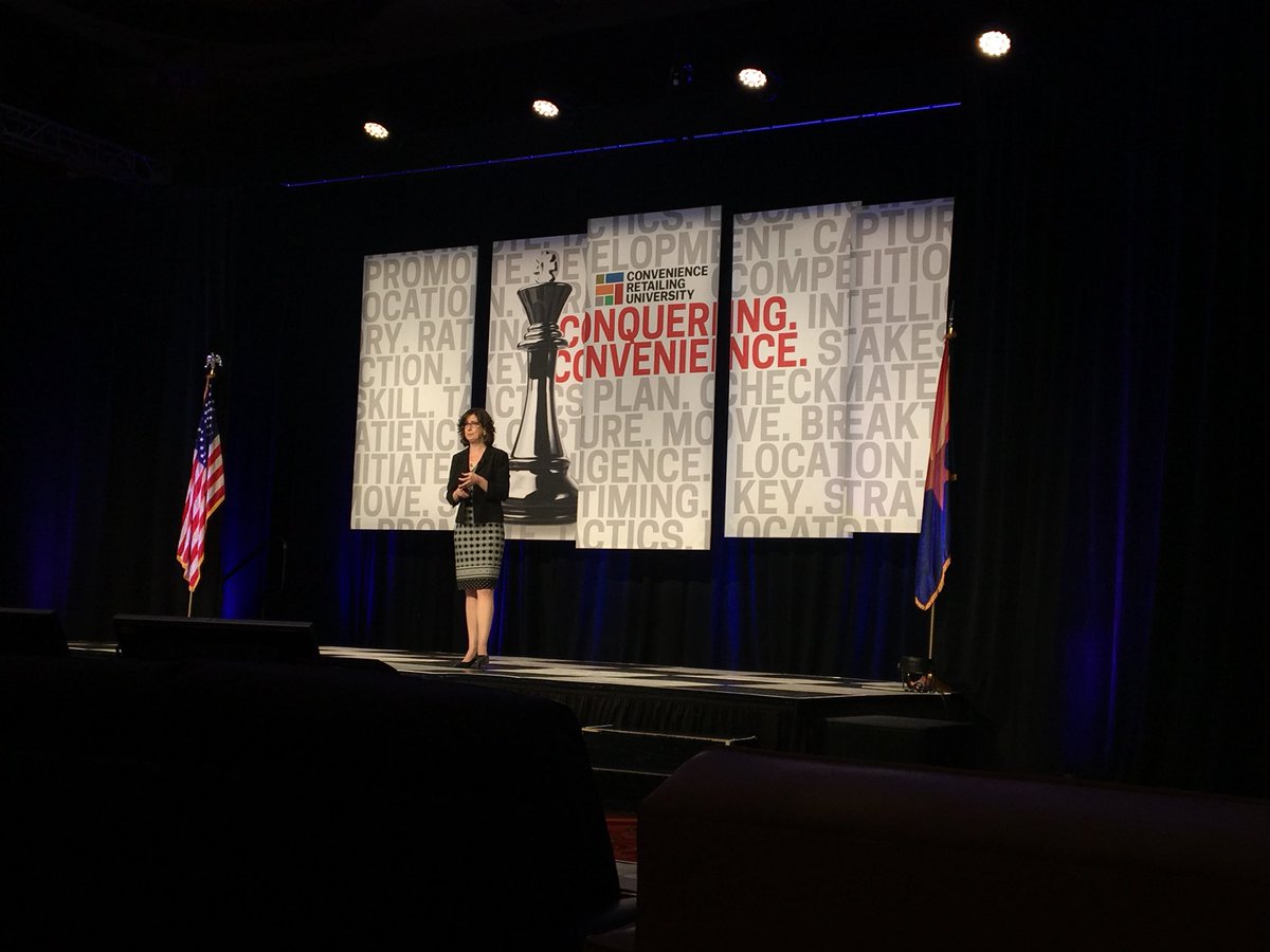 cspwestra's tweet photo. “Unemployment is at 4% — we are at full employment in this country. It’s a buyer’s market, and a war for talent.” #convenienceretailing #cspdn https://t.co/bcseNf8vlV