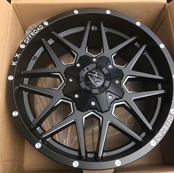 KXOffroad's tweet photo. These babies don’t stay boxed up for long. Contact us for a dealer near you! 

#kxoffroad #wheels #kxoffroadwheels #wheelwednesday https://t.co/7w3lwSKdyv