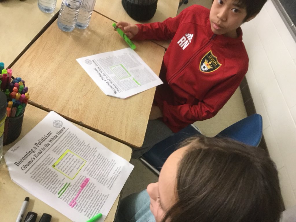 waltonsclass's tweet image. #Ssthink using skim &amp;amp; scan reading strategies to find important information in articles to make decisions about what facts make sense to put in the conclusion paragraph, next class will write a mentor text for concluding paragraph #scaffoldlearning @ugdsb