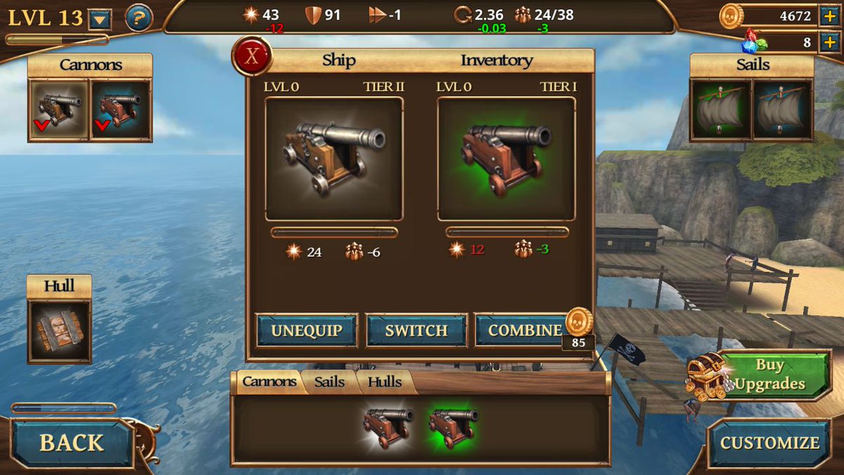 artikgames's tweet photo. Are you upgrading your ship? Gotta be ready for combat!
Download #ShipsOfBattleAgeOfPirates
https://t.co/5TDsffkuKd
#artikgames #mobilegames #screenshot https://t.co/F6u1rDjktx
