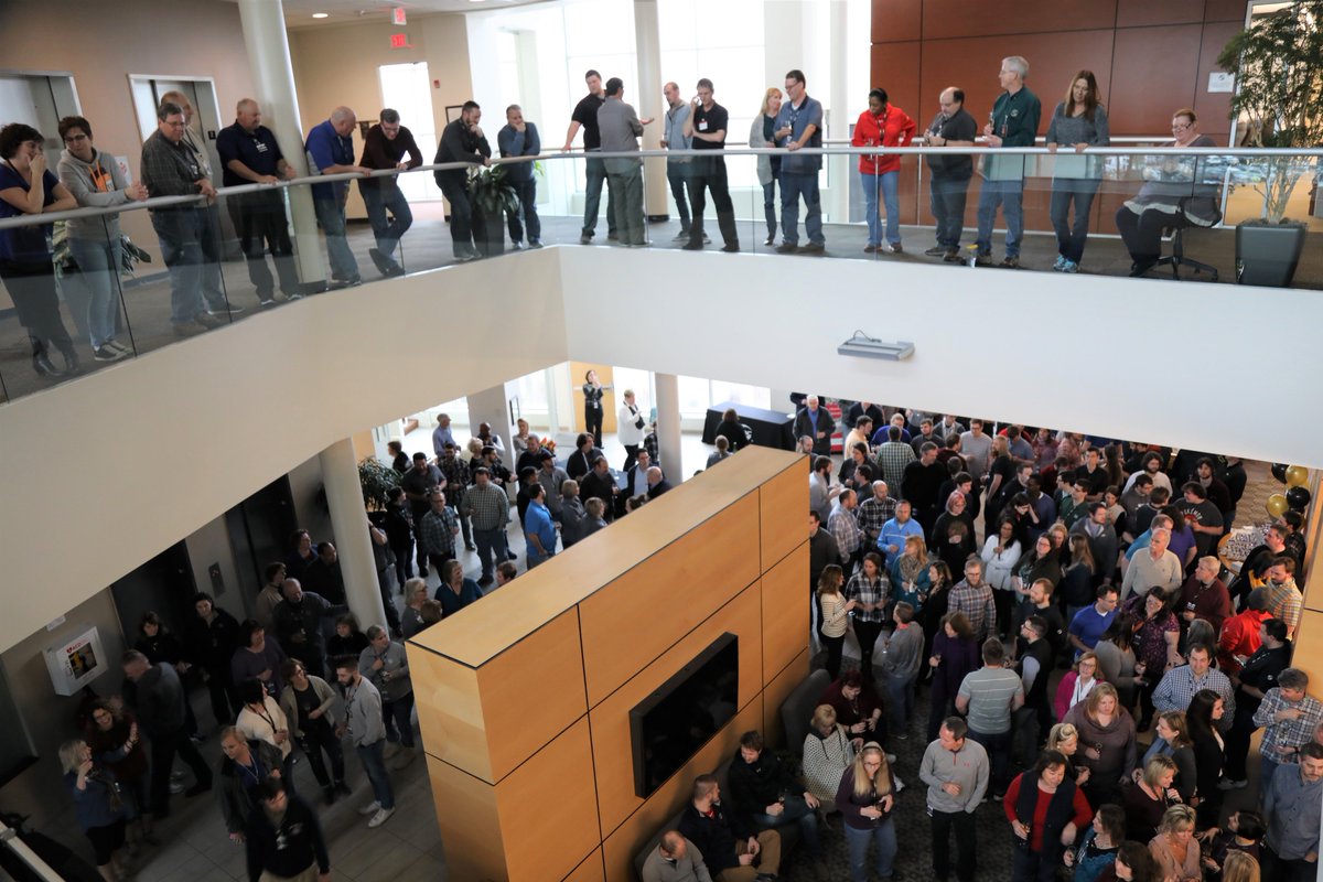 NISC_coop's tweet photo. Today we kicked off NISC’s 50th anniversary with coworkers, a few Members &amp; friends. Thanks to @verndosch for sharing his thoughts on 50 years of innovation &amp; Member service. We can’t wait to continue the celebration next week in Nashville &amp; Austin, and in the year ahead! #NISC50 https://t.co/VyOw2yZhEB