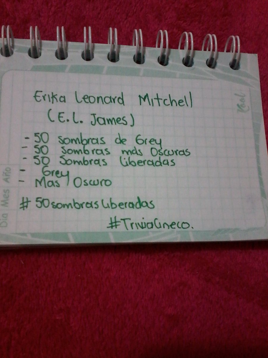 julietika22's tweet photo. @Cine_Colombia #TriviaCineco  #50SombrasLiberadas  @Cine_Colombia  Ya realize mi Tweet con la respuesta en mi muro  Gracias. https://t.co/v9RhpWgFuZ