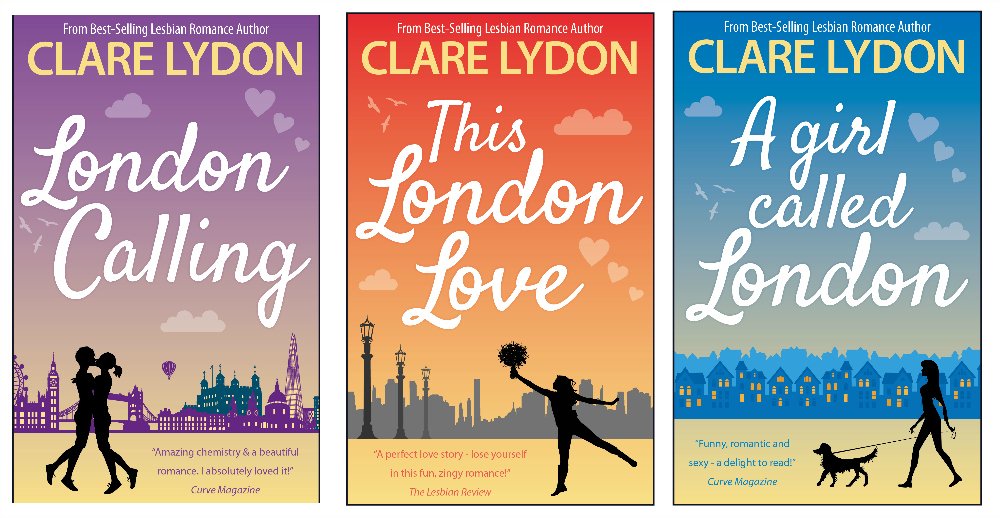 Exciting news! My London Romance series has new covers, and they're all now out in audio, too! Here's the UK Audible link: adbl.co/2FlxWkM #audiobook #lesfic #lesbian #lgbt