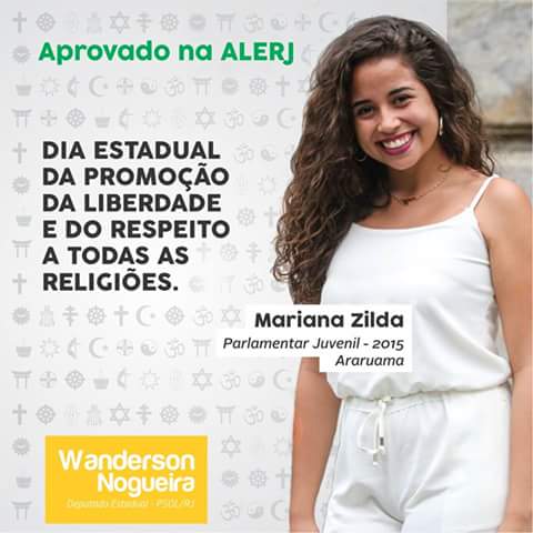 _azildaa's tweet photo. Gratidão me define nesta data ÉPICA EM MINHA VIDA! Meu projeto de lei foi APROVADO em meio a Alerj, realmente me sinto com o dever cumprido. Meu Projeto abordou a INTOLERÂNCIA RELIGIOSA e com um simples passo, conseguimos instaurar um assunto tão pouco discutido... #Axé #PJ9 https://t.co/Q334xRbbMv