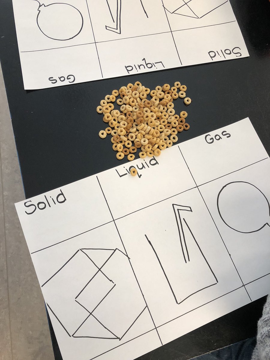 miss_mahon's tweet photo. Learning about molecules with @cheerios https://t.co/k9jOn6AOPm
