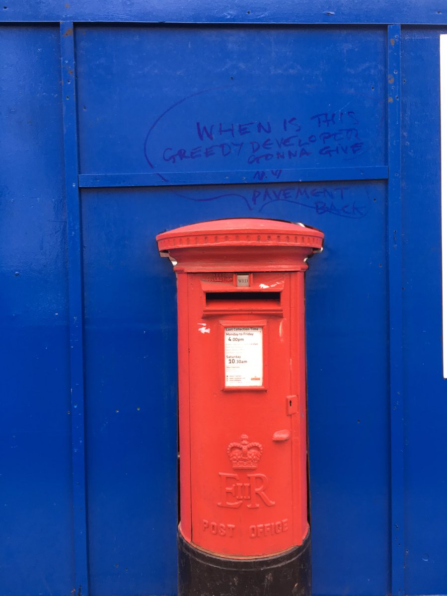 Always wanted to believe pillar boxes could talk...
