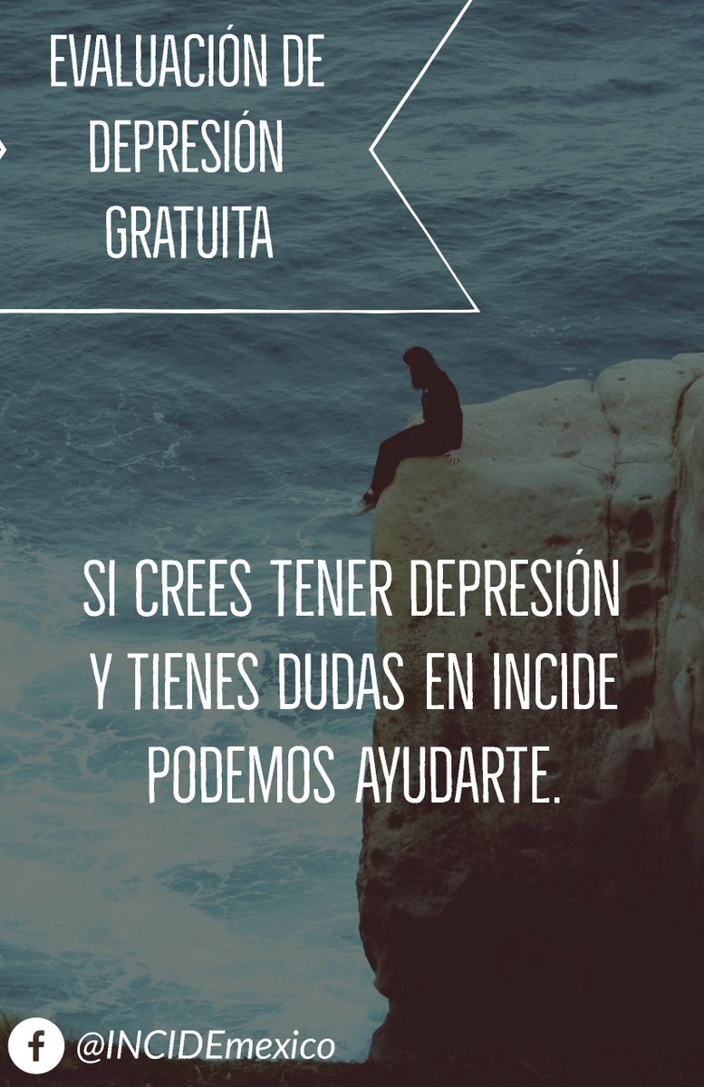 En INCIDE estamos realizando evaluaciones de Depresión gratuita.
Contáctanos y pregunta como puedes acudir.