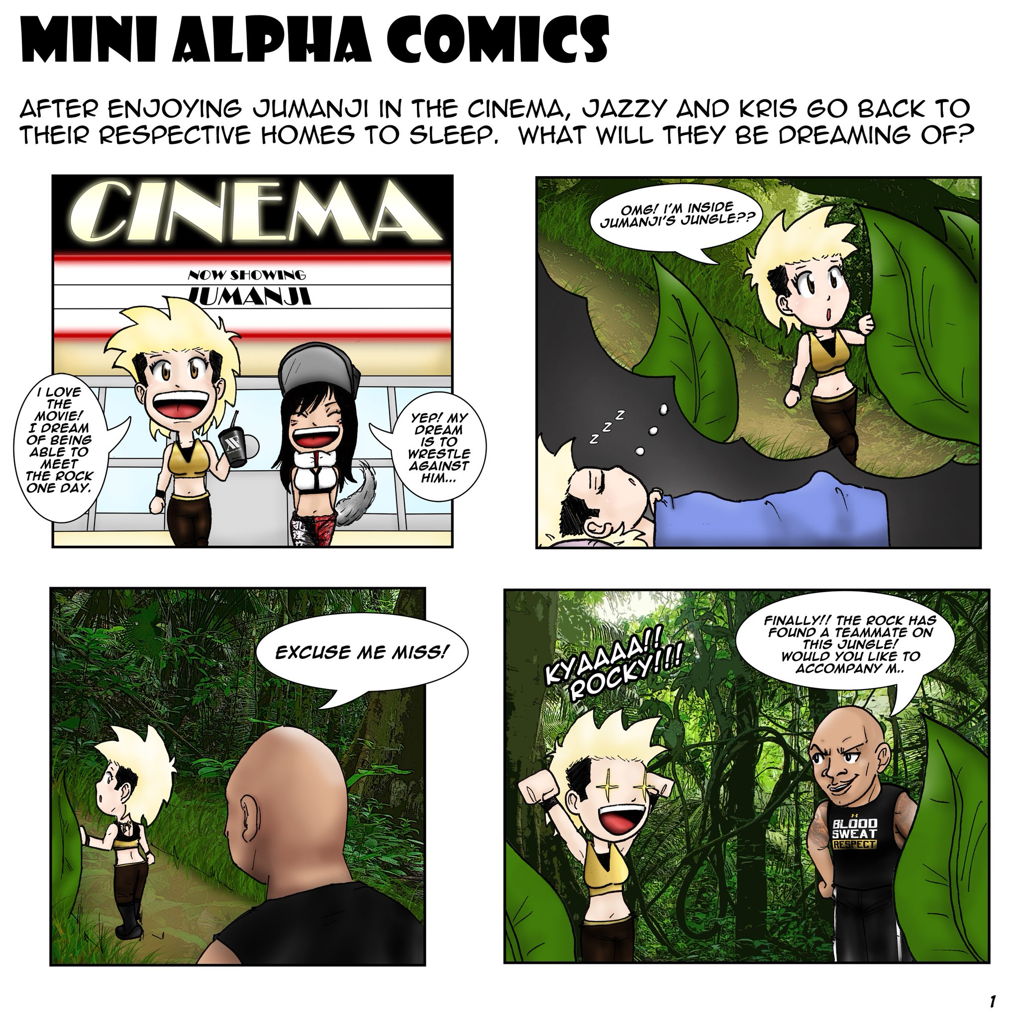 Lêphl Fsmlês On Twitter Jazzy Gabert And Wolfinjapan Watched Jumanji Things Got Wild In The Jungle With Therock