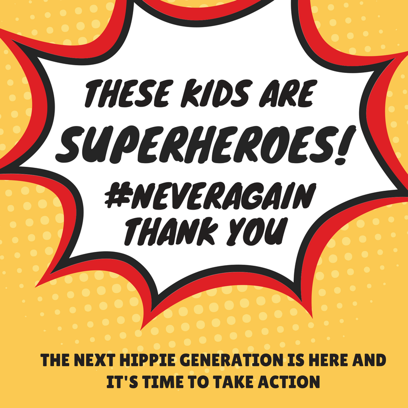jglass8's tweet image. Activists, hippies, rebels and radicals all thank you! These kids are superheroes. #neveragain #WeStandWithMSD #TimesUp #ChangeIsComing #ShePersisted