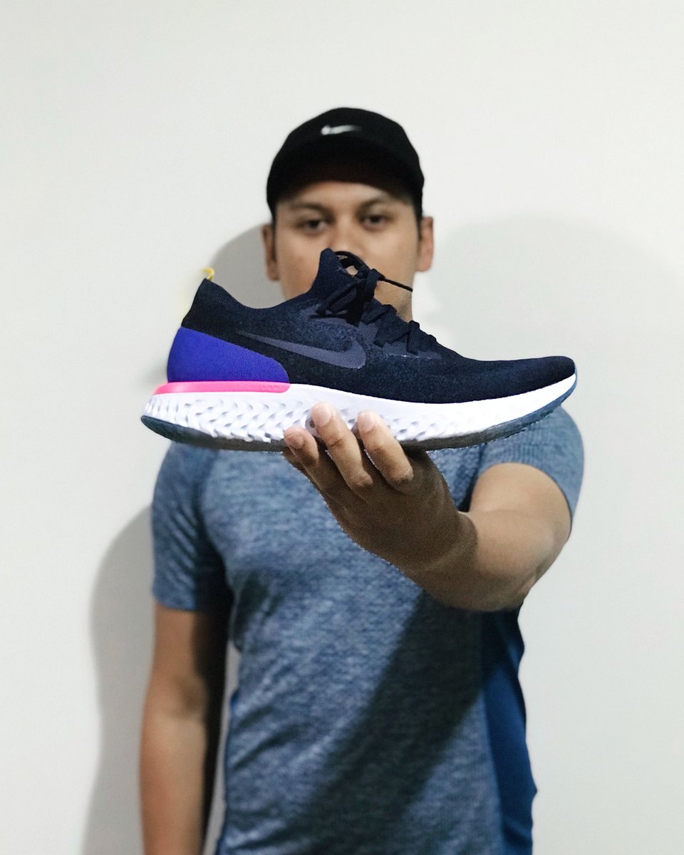 shaifulayisy's tweet image. Meet the Nike Epic React Flyknit. The first running shoe to feature Nike's latest foam technology that is designed to cushion the impact of each stride and offer the energy return needed to stay fresh late in a run.
#nikereact #instantgo