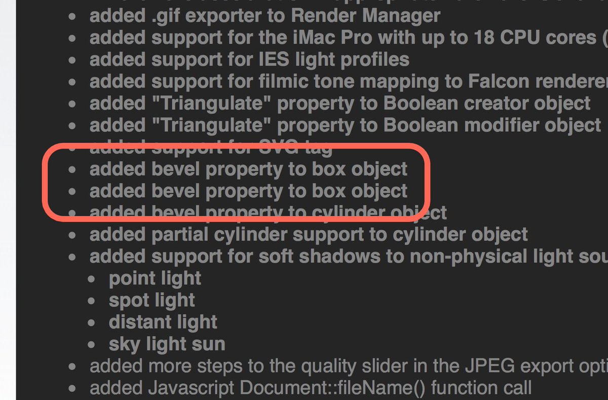 5mingame2's tweet image. リリースノートでの「大事なことなので２回言いました」感。 #Cheetah3D