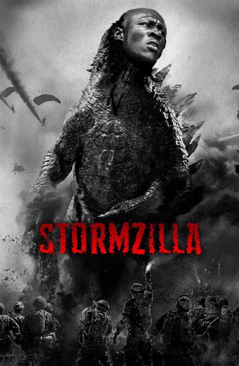 LoveCronx's tweet photo. .@Stormzy1 coming for the govt like #Stormzilla #gsap #beastmode #croydon #BRITs @BRITs @DailyMailUK https://t.co/wuHojdgFlH
