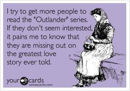 Outlanderfans's tweet photo. I try and lend the books to everyone I know and gifted the first book to many of my friends for Xmas https://t.co/EpvMpkpZ6e