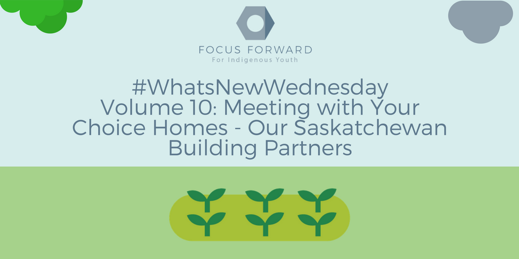 Chairman Evan Veryard met with Jay Noel and Carter Strongquill today. Jay and Carter work for Your Choice Homes, a Saskatchewan based company of contractor-mentors that work with Indigenous youth and will be the teachers who guide the students to build the Hope Gardens Project.