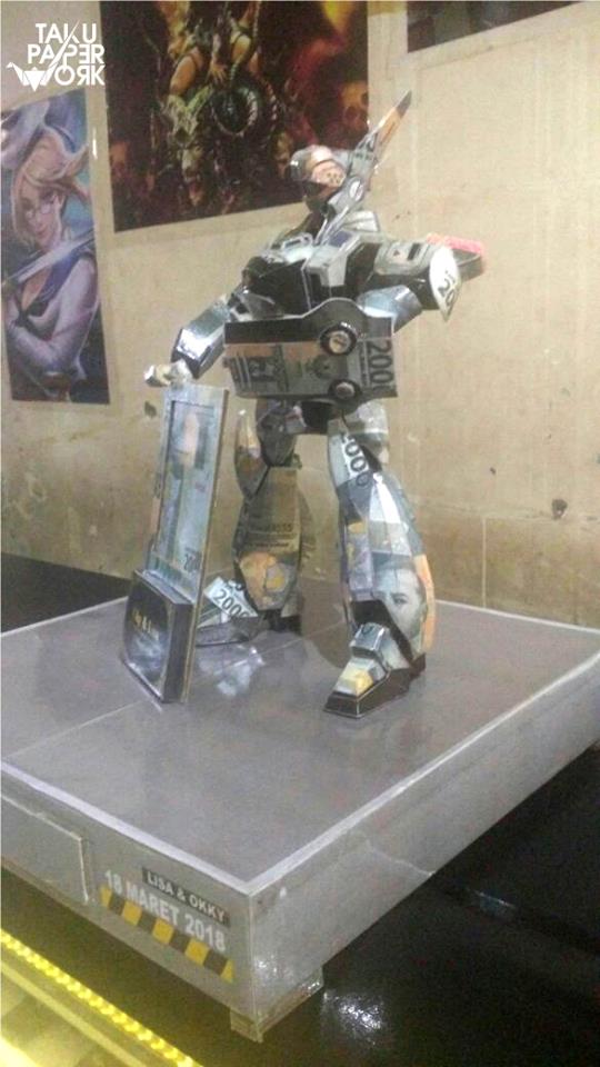 TakuPaperwork's tweet photo. Mahar Ingram

original template by Julius Perdana (https://t.co/PagV2n8X01)
modified by TAKU Paperwork
build by Naroth Iscariot
paper = Brief card 210gsm
glue = vivo glue 
finishing = glossy clear coating https://t.co/24oiQreasv