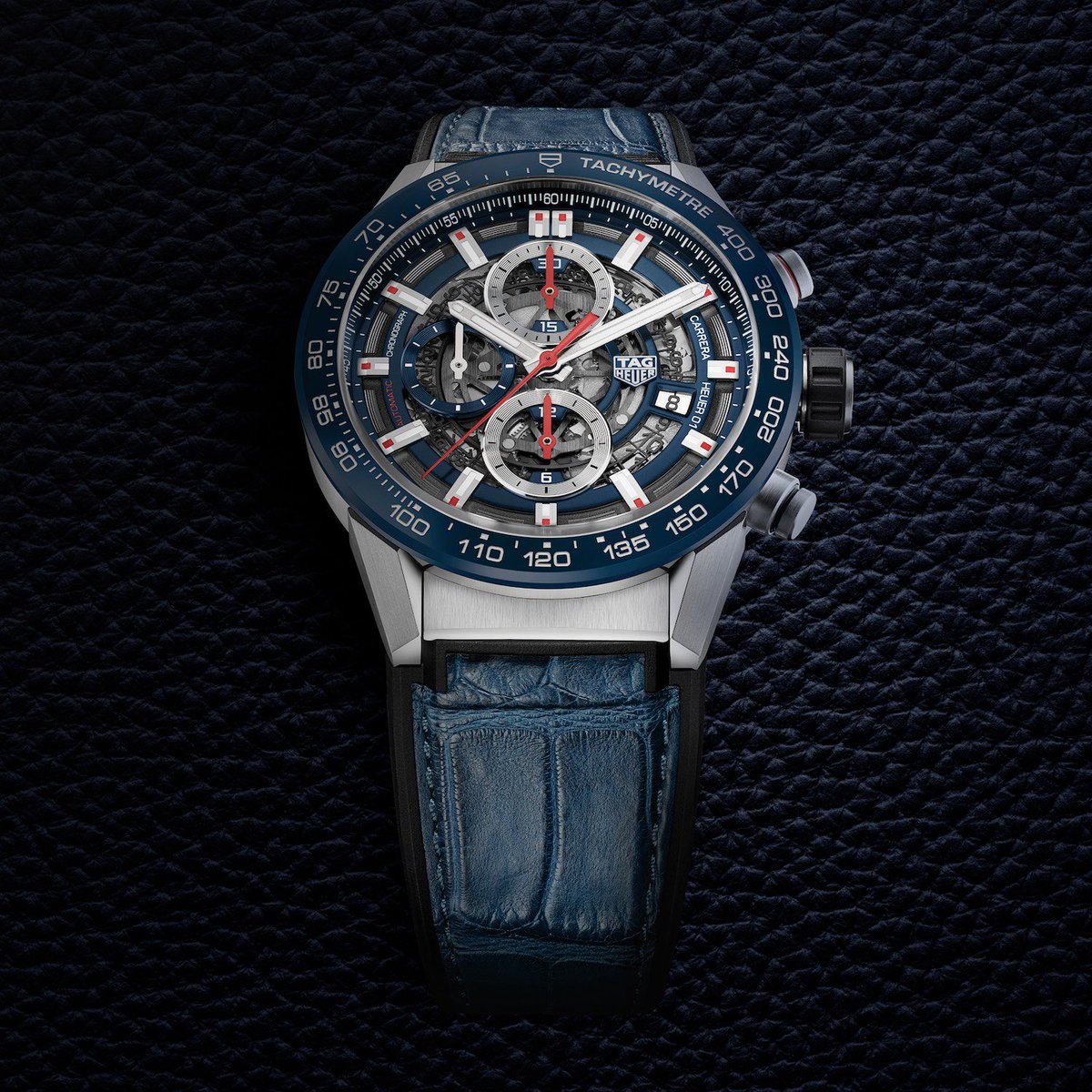 Justwatchthings's tweet photo. TAG Heuer Carrera Heuer 02 CBG2011.FC6430: blue dial and blue leather strap.
•
#watch #swisswatch #timepiece #luxury #luxurywatches #luxurytimepieces #fashion #watchesonsocialmedia #dailywatches #watchesoftheday #watchporn #onlinewatches #watchesformen #watchesforwomen #TAGHeuer https://t.co/ZRMX79VX6E