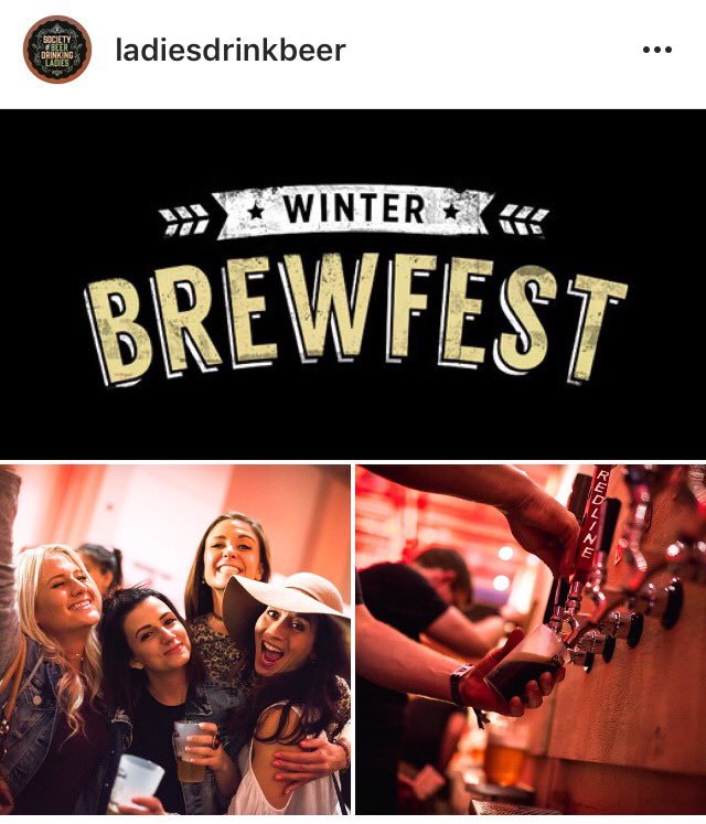 🎉It's contest time!! 
👇Go find this post on our 📸 Insta (<a href="/ladiesdrinkbeer/">SOBDL</a>) and enter to win 2 VIP tickets 🎟🎟 to <a href="/BrewfestToronto/">Toronto Winter Brewfest</a> on Friday March 2nd! 🍺❄️ 

#WinItWednesday #ladiesdrinkbeer #craftbeerfest #Giveaway