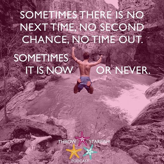 Reposting @throwstarfish:
Sometimes there is no next time, no second chance, no time out. Sometimes it is now or never.
.
.
.
.
.
#StartUp #StartUps #SmallBiz #Success #Social #Sharing #Ideas #HowTo #Training #Educate #Entertain #Inspire