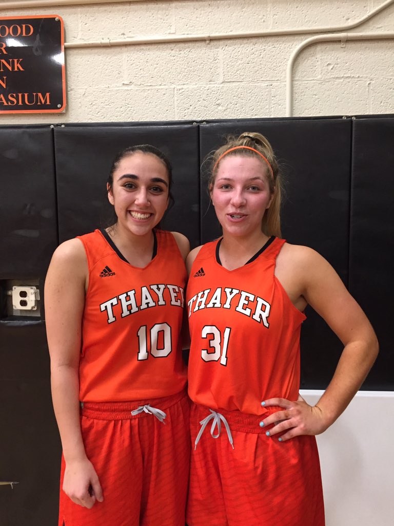 TA_Girls_VBB's tweet photo. Congrats to Steph Lyons '18 and Sabrina Zeghibe '19 for being named 2018 Class A NEPSAC All Stars! 🏀🏀 #team @ThayerAthletics @MassMavericks @NEX_Russell @PatriotLedger @SCWBB @BlueFireHoops https://t.co/ctgTGgn9V8