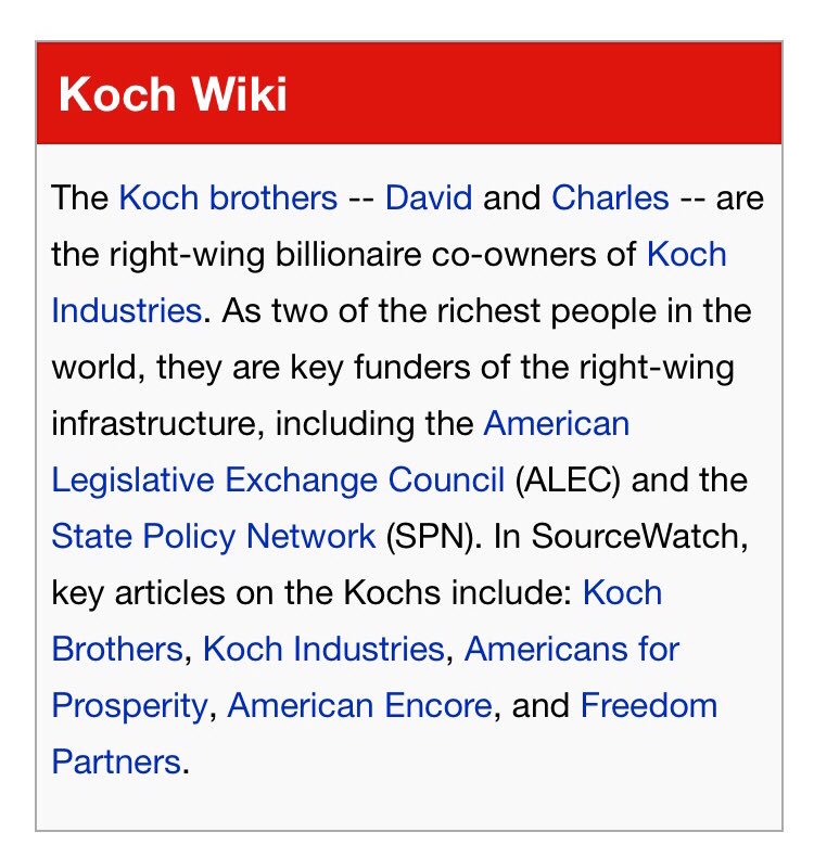 Beacon Hill Institute, As of July 2017, BHI is listed as a "partner organization" in the Charles Koch Institute's Liberty@Work program.  https://www.sourcewatch.org/index.php/Beacon_Hill_Institute