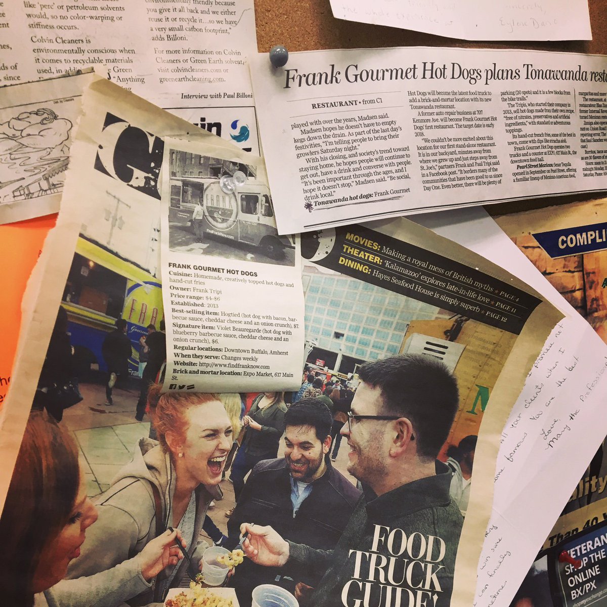 FindFrankNow's tweet image. FOOD TRUCK season is warming up, check out findfranknow.com for the weekly schedule and plan accordingly! #communityboard #frank