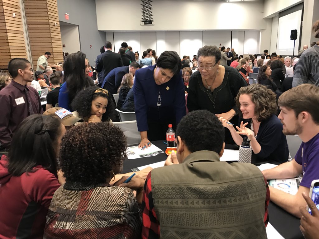 DCMOCA's tweet photo. What a packed house tonight @udc_edu for @MayorBowser budget engagement forum!
Did you sign up for the Budget Engagement forum tomorrow?
Come engage and share your priorities, to register👉🏾https://t.co/VKJ6oAP2af #DCValues https://t.co/r0fBNPklMq