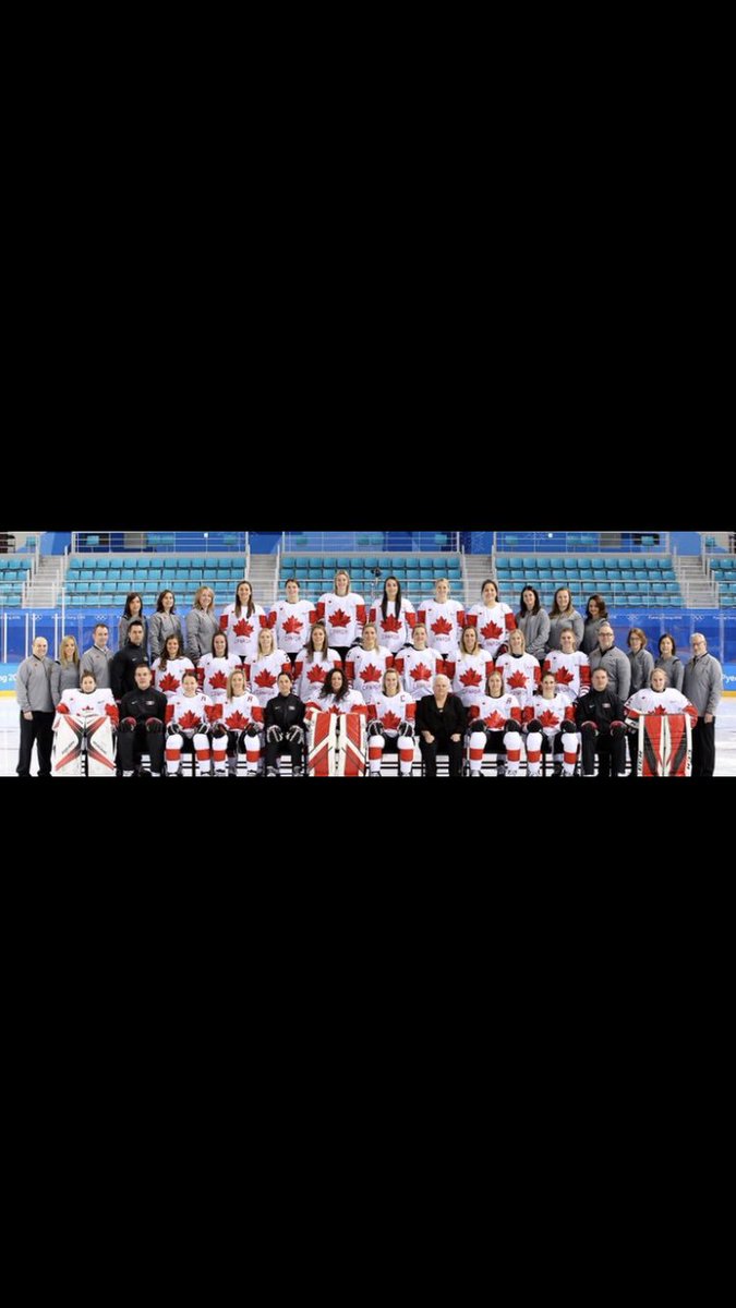 briglacquette's tweet photo. GOLD MEDAL GAME DAY 🍁🇨🇦  📺 1:10pm Local, 10:10 pm CST https://t.co/wtJSabblEn