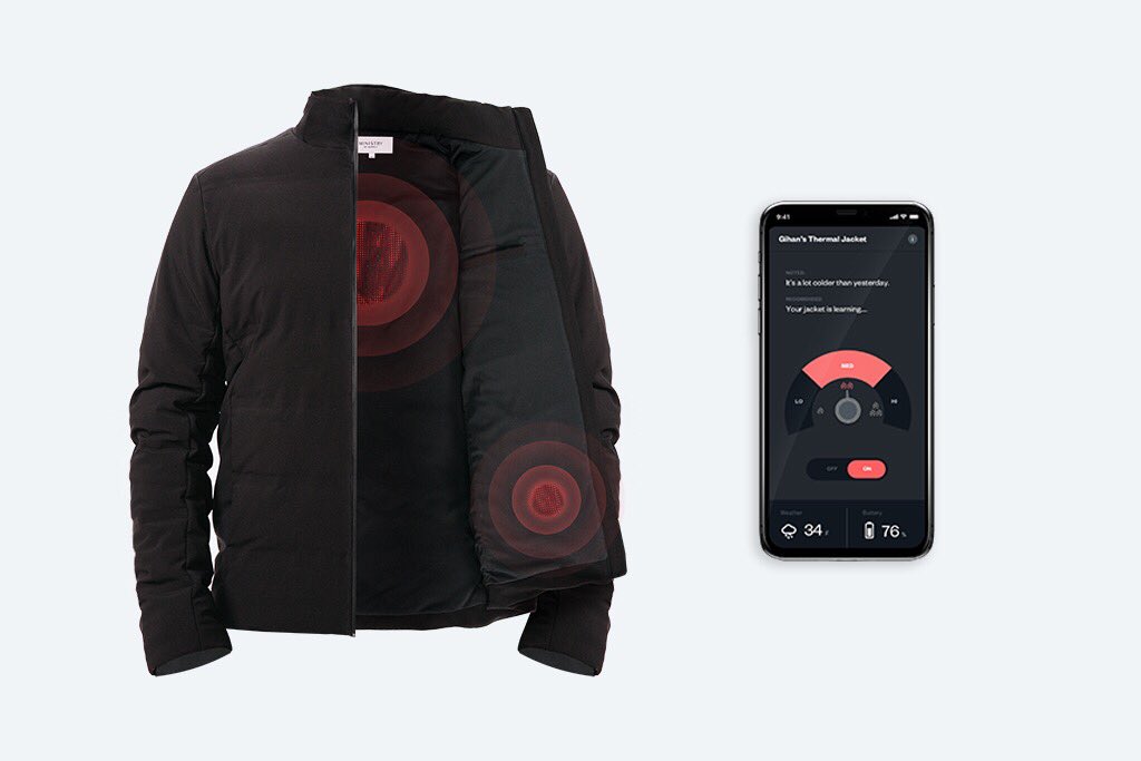 MinistrySupply's tweet photo. We’ve been designing and making outerwear for nearly 5 years now. Today, we're excited to announce the launch of our new Mercury Intelligent Heated Jacket. Thank you everyone for all your help in reaching our goal! https://t.co/1gvFWjH9cQ