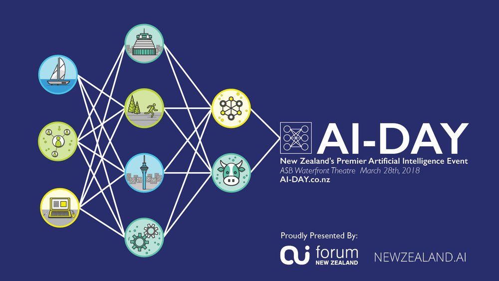 We have 2 speakers yet to confirm but here is the amazing line up of #AI experts who'll take the stage at <a href="/AIDAYNZ/">AI-DAY | New Zealand’s Premier #AI Event</a> on March 28th buff.ly/2GzTwBs