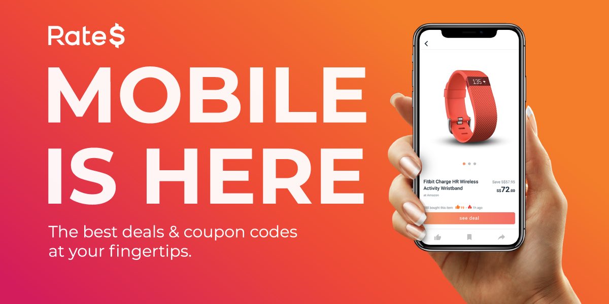 RateS_sg's tweet photo. Its been a long wait but we are up and running on the App Store NOW! Available on both Android and Apple. Download HERE: https://t.co/9rxNWATwr9 https://t.co/7FYuKwutQy
