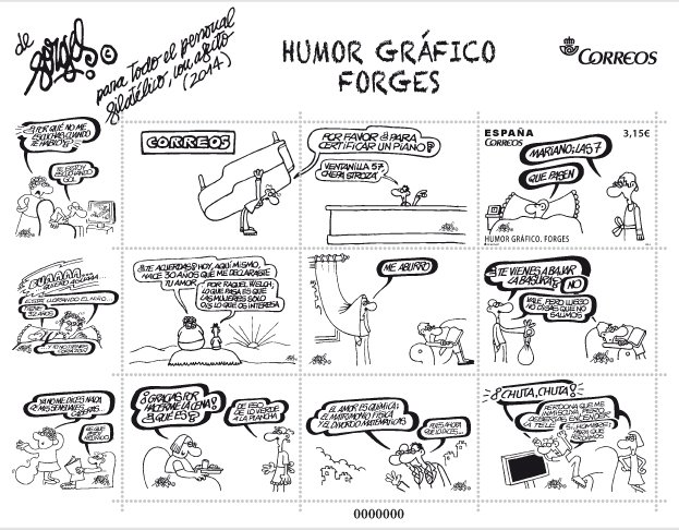 BNE_biblioteca's tweet photo. Es duro tener que despedirnos de Antonio Fraguas, #Forges, cronista, siempre en clave de humor, de nuestro último medio siglo https://t.co/1wems5Vtvc