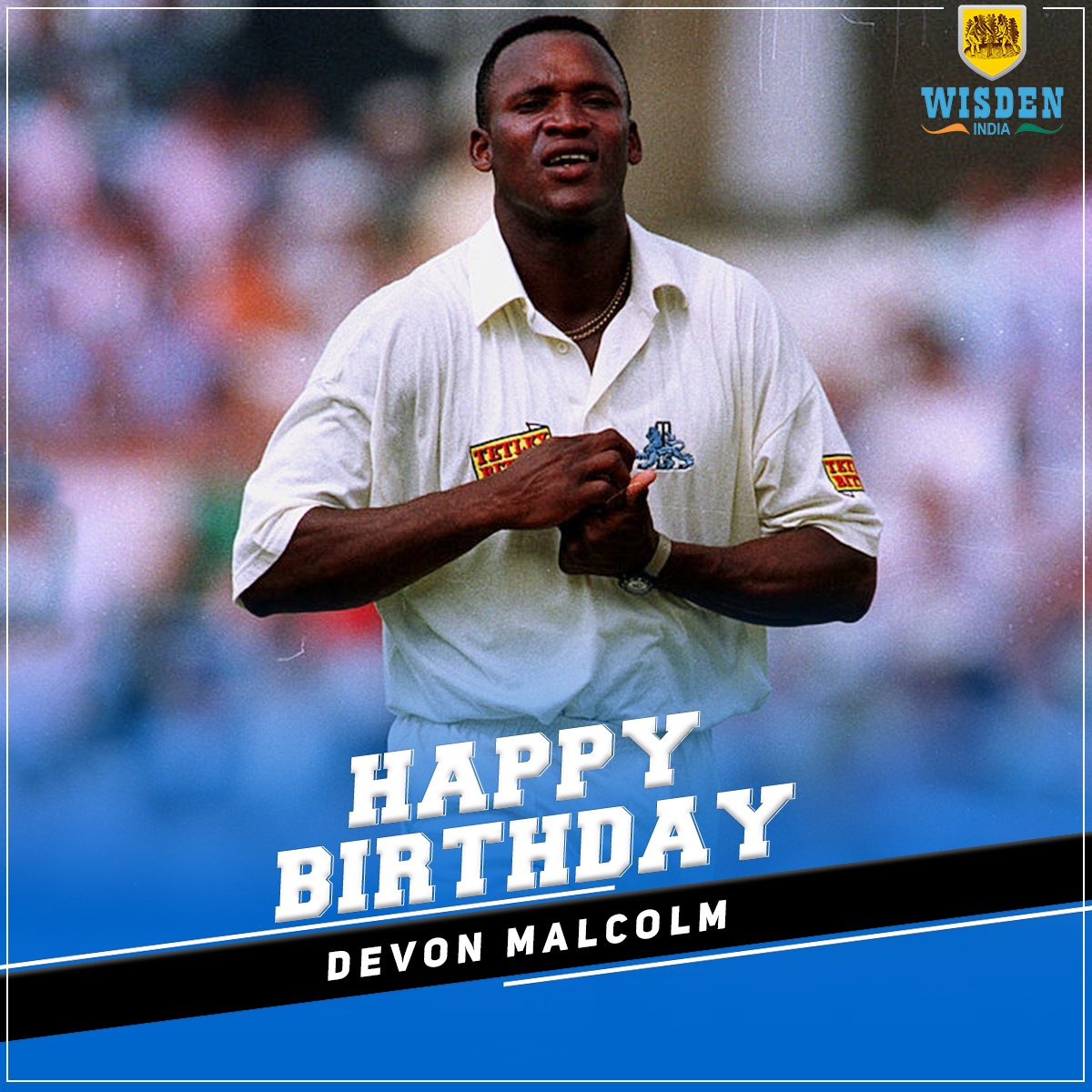 Happy Birthday to former pacer Devon Malcolm! 