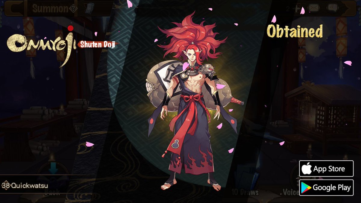 alkalocksley's tweet photo. #Onmyoji# I summoned a new shikigami! Check it out and try your luck! https://t.co/Y1NLuv898X