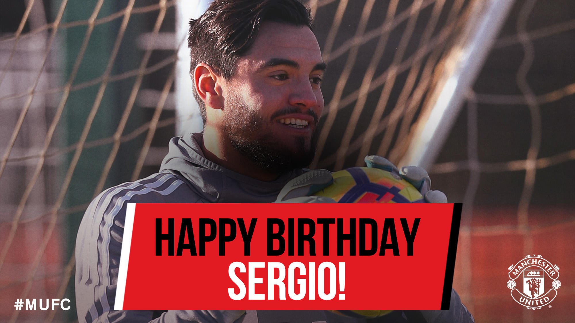 Happy birthday to keeper Sergio Romero! Have a great day! ??  