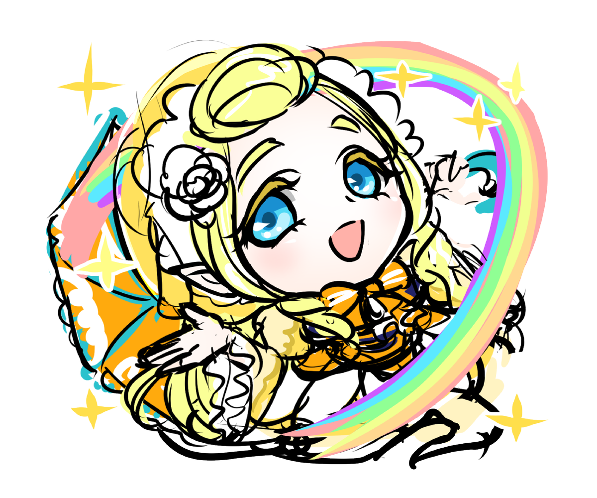 公式 コトダマン運営会議 キャラデザイン協力依頼 現在制作中のコトダマン 虹色の癒傘 ツユアケ のデザインをどちらにしようか悩んでおります 下のアンケートから良いと思う方に投票してください T Co B2jv1y4fes コトダマン開発会議