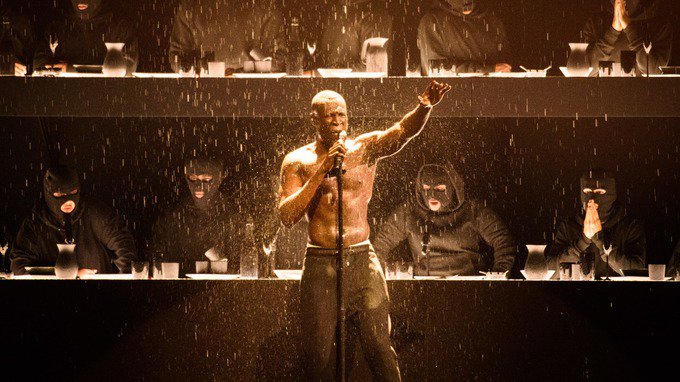 itvnews's tweet photo. Stormzy attacks Theresa May over the Grenfell Tower tragedy during #Brits2018 performance
https://t.co/HVxTZMbTQg https://t.co/Ho5JqE0Nct